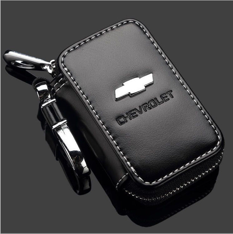 Genuine Leather General Motors Minimalist Key Holder