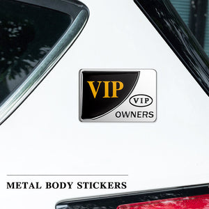 Automotive Metal Labeling Decoration