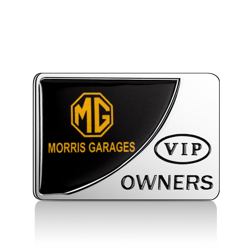 Automotive Metal Labeling Decoration