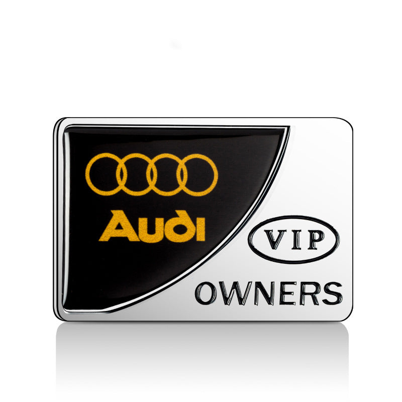 Automotive Metal Labeling Decoration