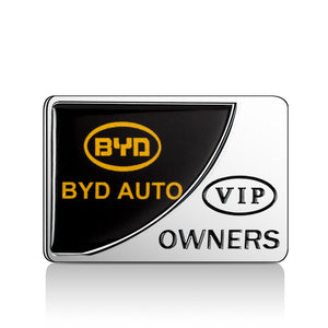 Automotive Metal Labeling Decoration