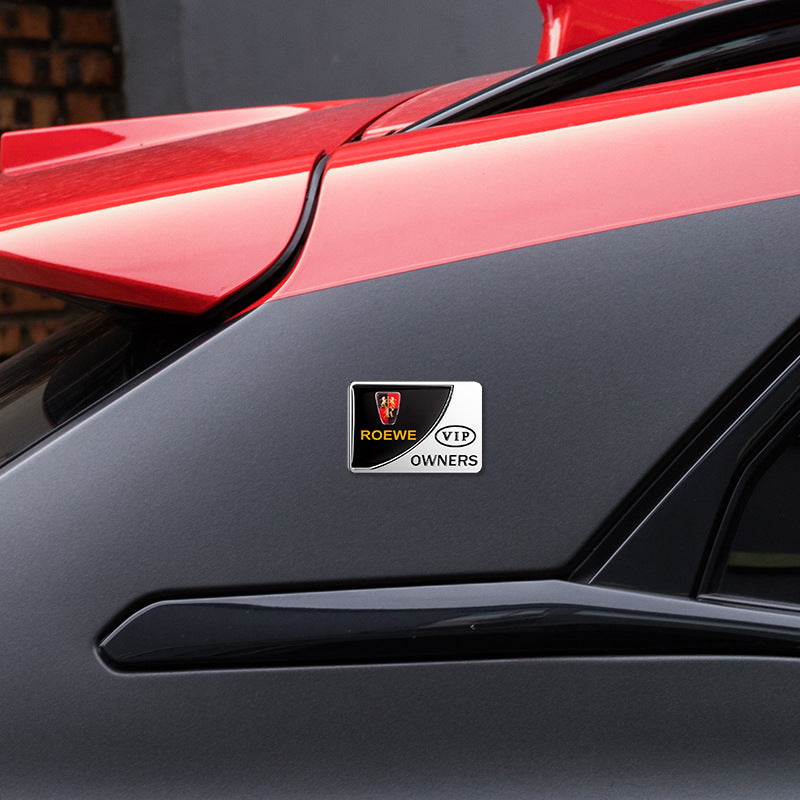 Automotive Metal Labeling Decoration