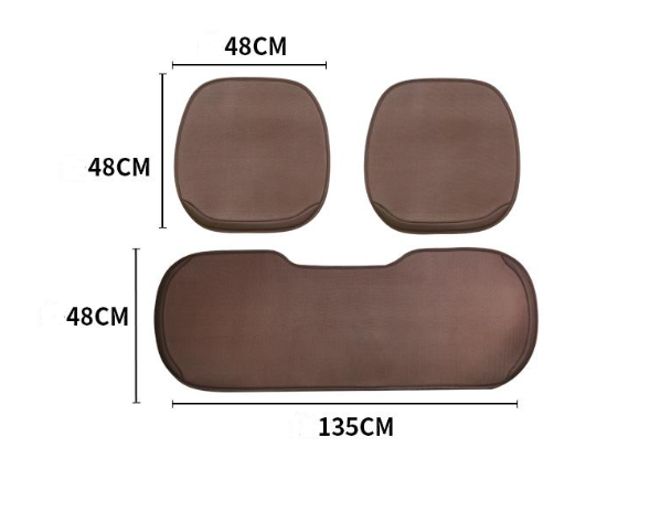 2024 Newly Upgraded Breathable Car Ice Silk Seat Cushion