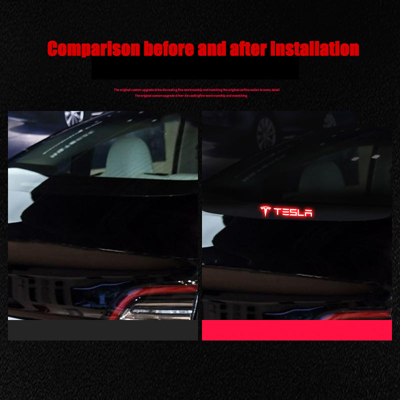 High Brake Light Sticker Modified Decoration