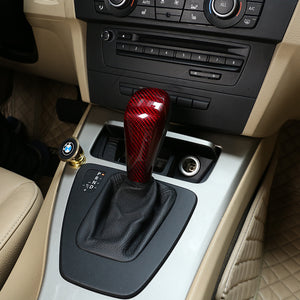Carbon fiber BMW gear handle modification