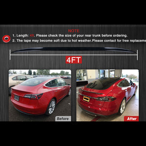 Car Universal Rear Spoiler Modification