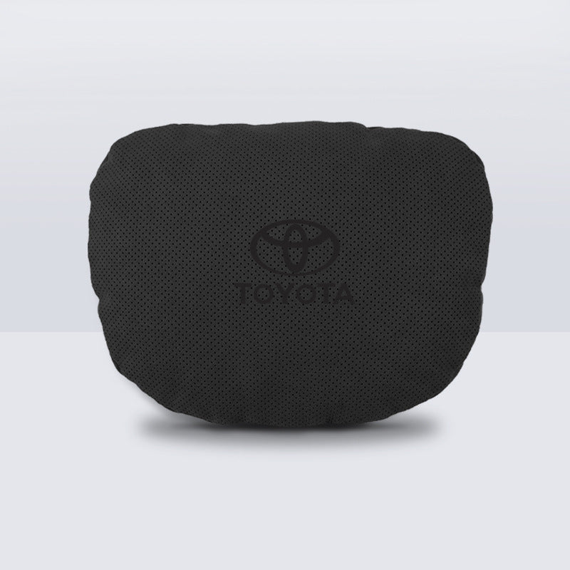 Special Automobile Deer Velvet Leather Car Pillow Lumbar Cushion