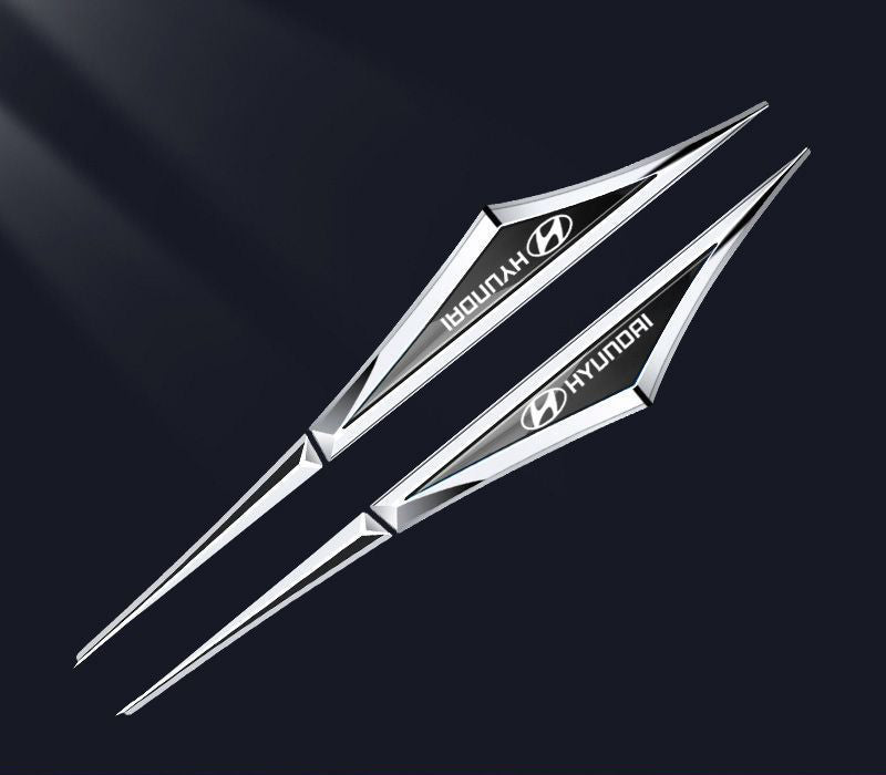 Creative Electroplating Metal Car Stickers✨2 Pcs✨