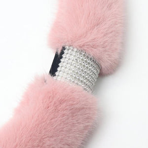Winter Plush Car Steering Wheel Cover