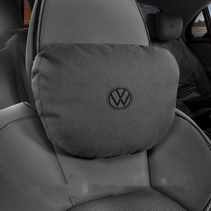 Special Automobile Deer Velvet Leather Car Pillow Lumbar Cushion