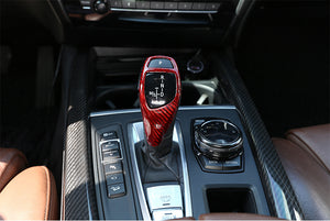 Carbon fiber BMW gear handle modification