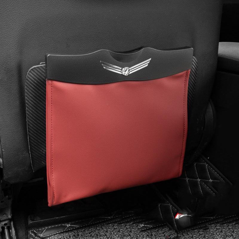 Hanging Car Garbage Bag Organizer1