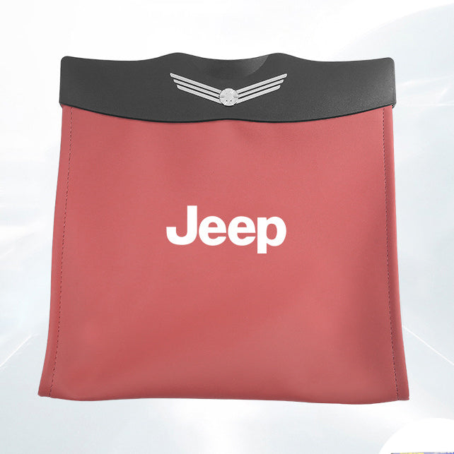 Hanging Car Garbage Bag Organizer1