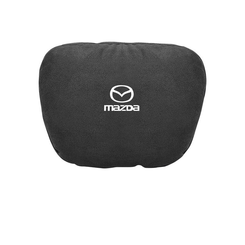 Special Automobile Deer Velvet Leather Car Pillow Lumbar Cushion
