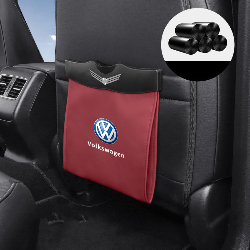 Hanging Car Garbage Bag Organizer1