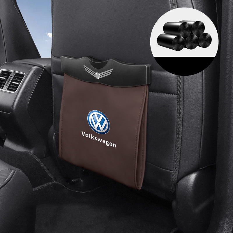 Hanging Car Garbage Bag Organizer1