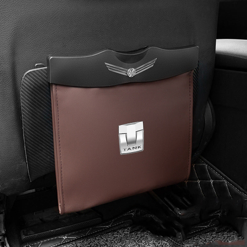 Hanging Car Garbage Bag Organizer1