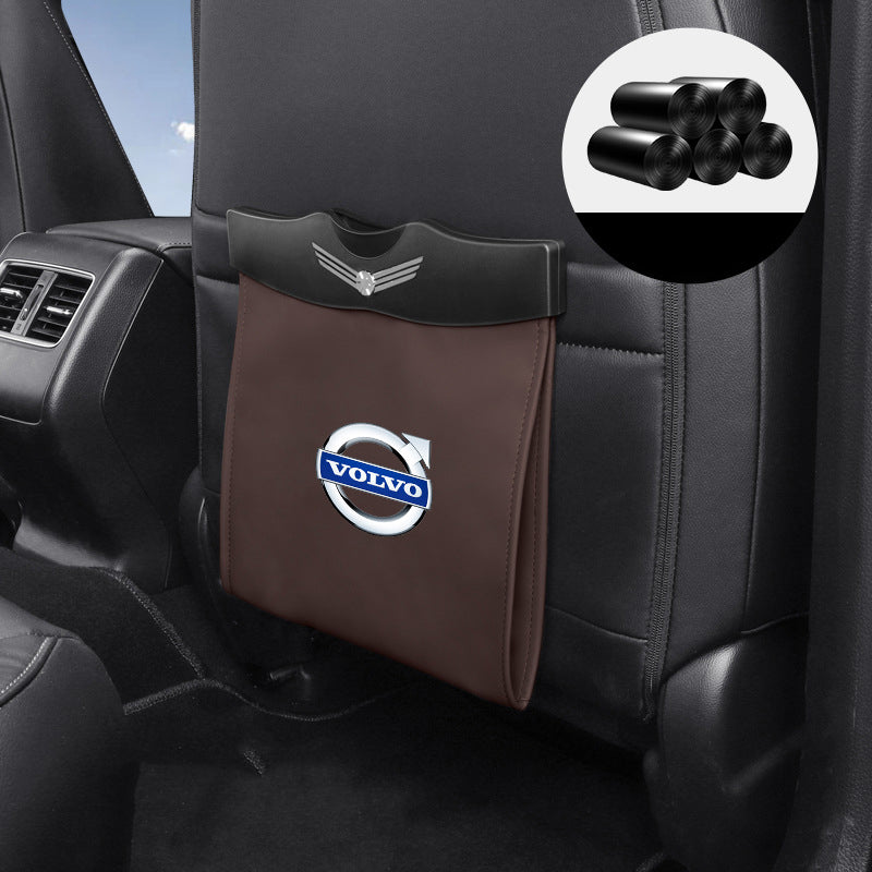 Hanging Car Garbage Bag Organizer1