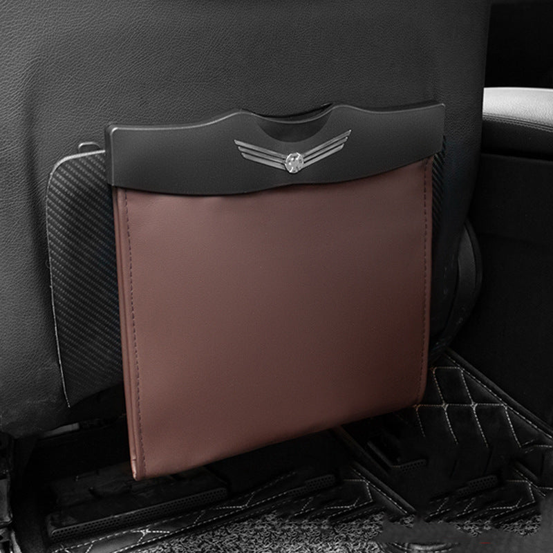 Hanging Car Garbage Bag Organizer1