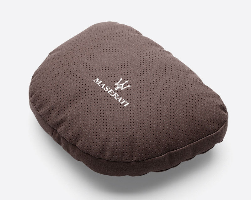 Special Automobile Deer Velvet Leather Car Pillow Lumbar Cushion