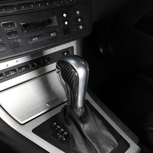 Carbon fiber BMW gear handle modification