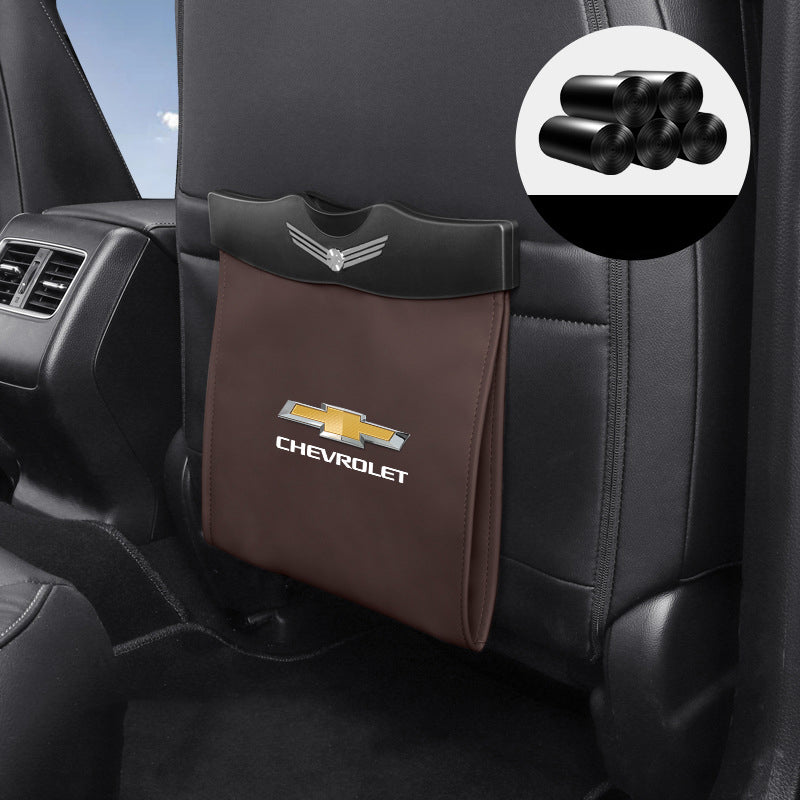 Hanging Car Garbage Bag Organizer1