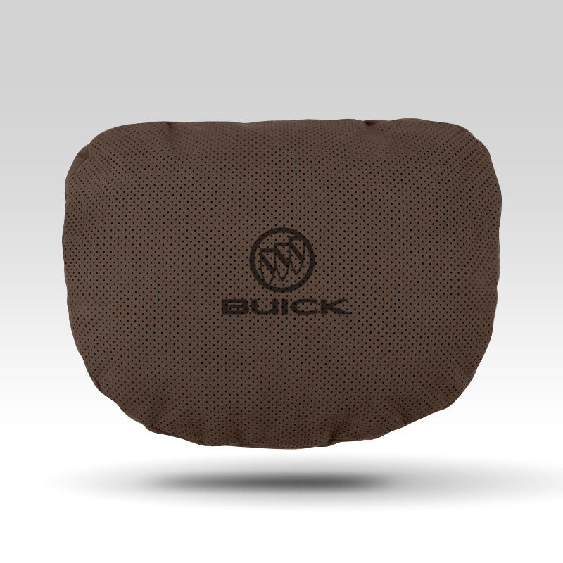 Special Automobile Deer Velvet Leather Car Pillow Lumbar Cushion