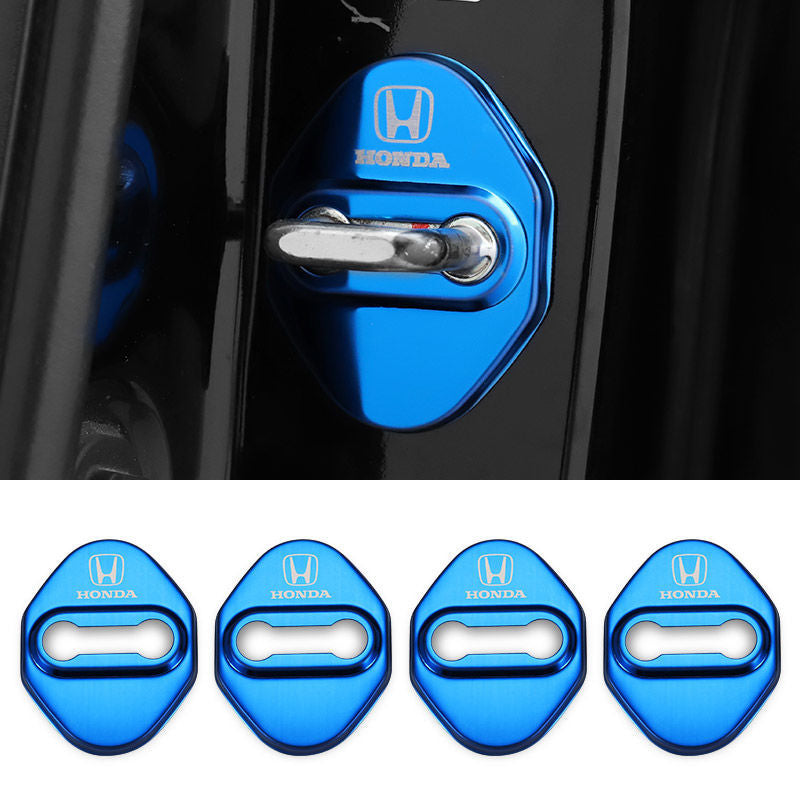 Stainless Steel Car Door Lock Protection Cover Antirust🔥4PCS🔥SECONDARY LINK