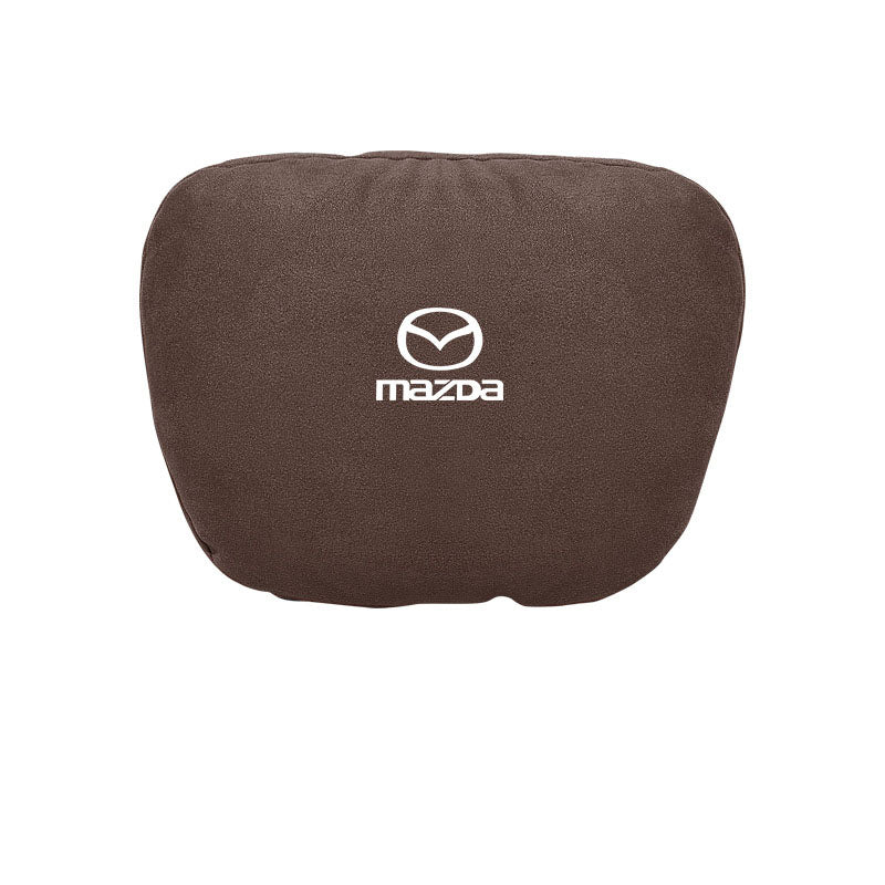 Special Automobile Deer Velvet Leather Car Pillow Lumbar Cushion