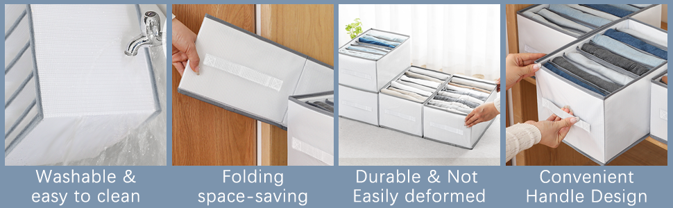 Pants Wardrobe Storage Clothes Layered Partition Finishing Box