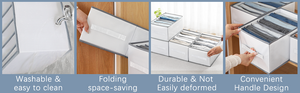 Pants Wardrobe Storage Clothes Layered Partition Finishing Box
