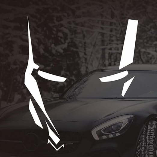 Lron Man Reflective Car Sticker