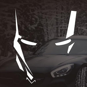Lron Man Reflective Car Sticker
