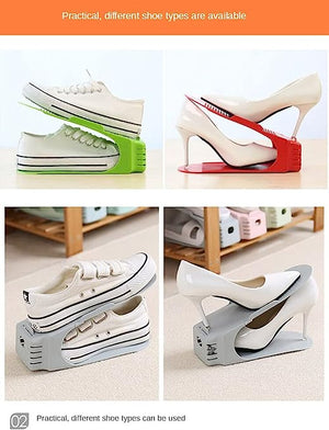Adjustable Shoe Cabinet Shoe Storage Shoe Bracket Thickened🔥10PCS🔥