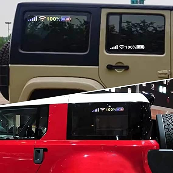 Car Fun Personality Decoration WIFI Power Sign Sticker🔥8PCS🔥