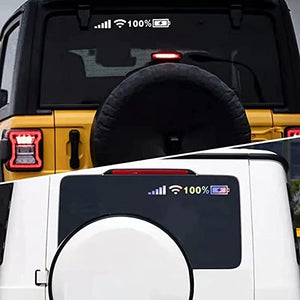 Car Fun Personality Decoration WIFI Power Sign Sticker🔥8PCS🔥