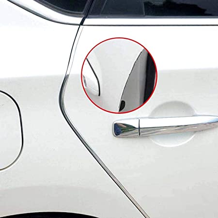 Door Glossy Electroplating Anti-Collision Strip Decoration