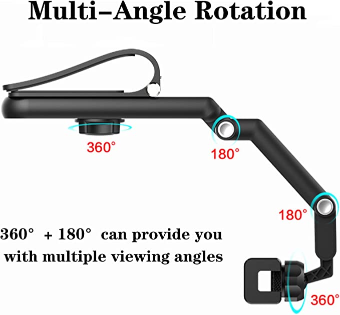 360° Rotatable Sun Visor Mobile Phone Holder
