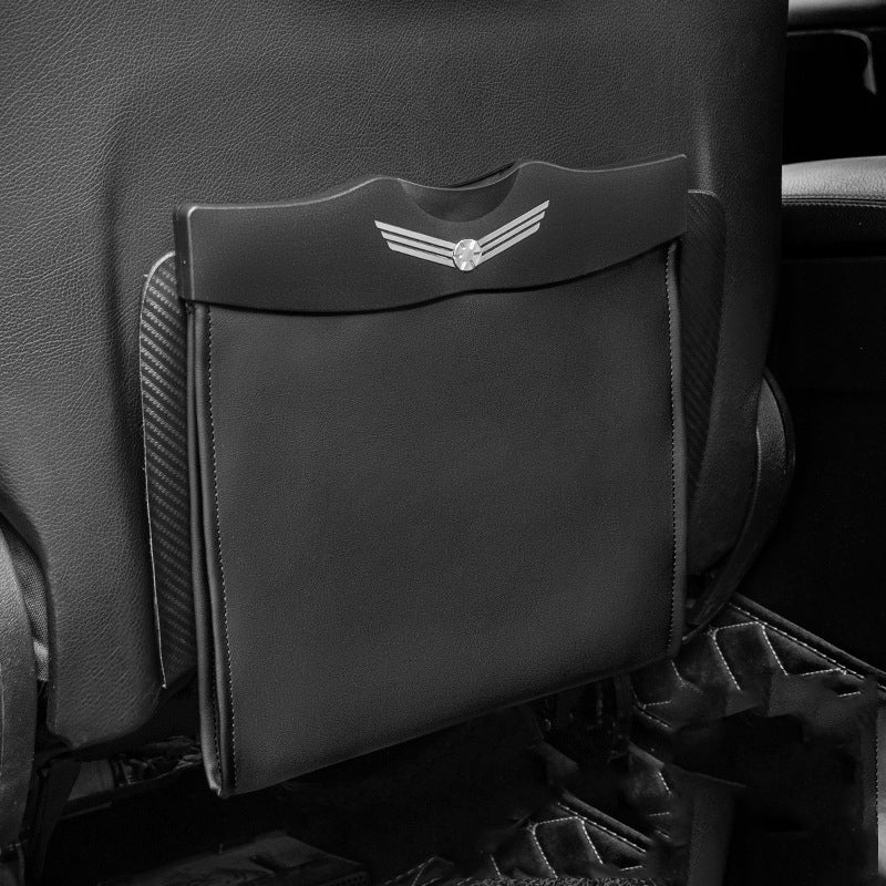 Hanging Car Garbage Bag Organizer1