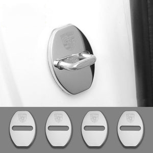 Stainless Steel Car Door Lock Protection Cover Antirust🔥4PCS🔥SECONDARY LINK