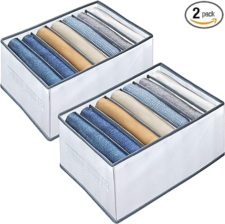 Pants Wardrobe Storage Clothes Layered Partition Finishing Box