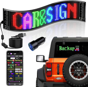Personalized Customized Car LED Fun Display