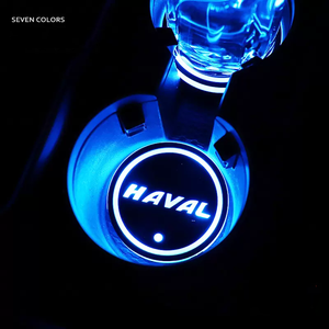 Car LED Ambient Light-Emitting Water Coaster