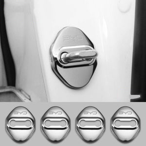 Stainless Steel Car Door Lock Protection Cover Antirust🔥4PCS🔥SECONDARY LINK