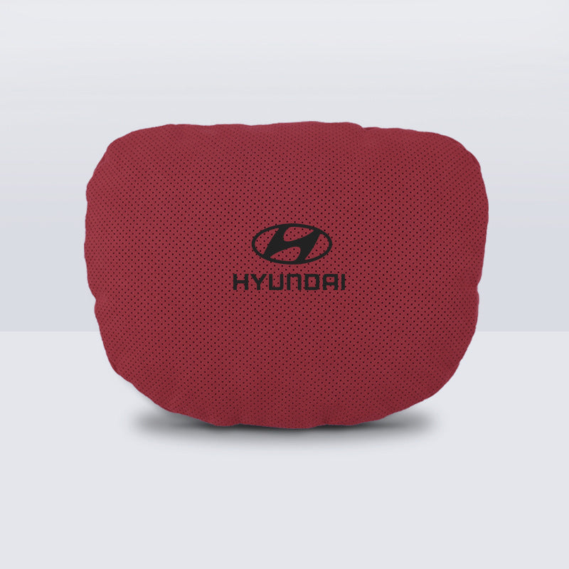 Special Automobile Deer Velvet Leather Car Pillow Lumbar Cushion