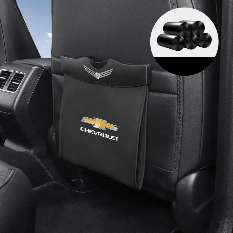 Hanging Car Garbage Bag Organizer1