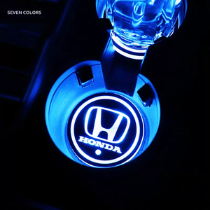 Car LED Ambient Light-Emitting Water Coaster