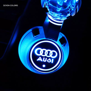 Car LED Ambient Light-Emitting Water Coaster