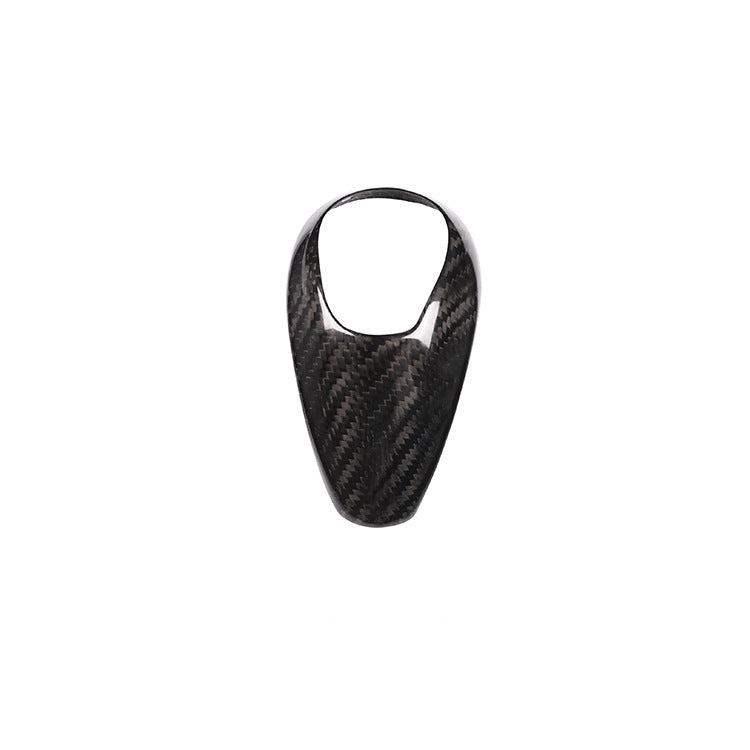 Carbon fiber BMW gear handle modification