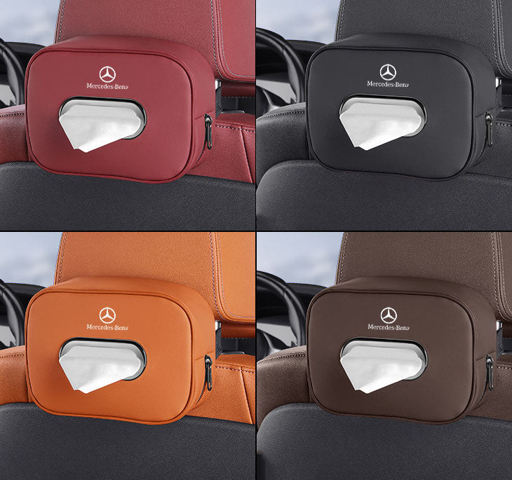 Car Tissue Box Armrest Box Tissue Hanging Type For Car Use